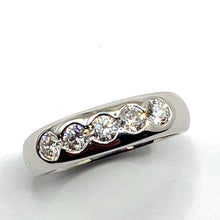 Load image into Gallery viewer, 18ct White Gold Diamond Band Ring