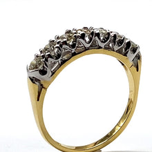 Load image into Gallery viewer, 18ct Gold Diamond Half Eternity Ring - 0.55ct