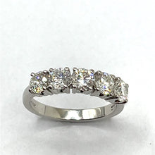 Load image into Gallery viewer, Secondhand Diamond Five Stone Ring 2ct.