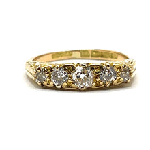 Load image into Gallery viewer, Secondhand Diamond Five Stone Ring
