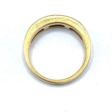 Load image into Gallery viewer, Secondhand 18ct Gold Princess Cut Diamond Eternity Ring