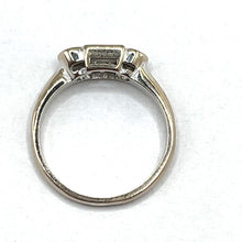 Load image into Gallery viewer, Secondhand Mixed Cut Diamond Trilogy Ring