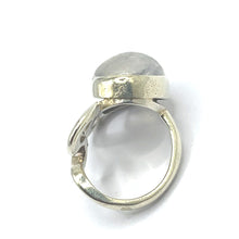 Load image into Gallery viewer, Secondhand 9ct White Gold Moonstone Ring
