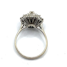 Load image into Gallery viewer, Secondhand Diamond Cluster Ring