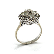 Load image into Gallery viewer, Secondhand Diamond Cluster Ring