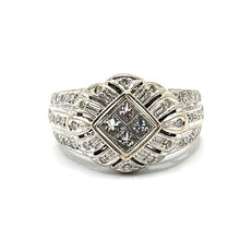 Load image into Gallery viewer, Secondhand Diamond Deco Style Ring