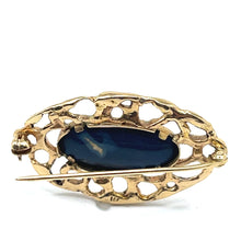 Load image into Gallery viewer, Secondhand Black Opal Brooch