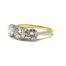 Load image into Gallery viewer, Secondhand Diamond Trilogy Ring - 1.78ct