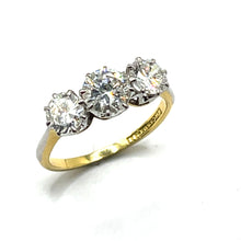 Load image into Gallery viewer, Secondhand Diamond Trilogy Ring - 1.78ct
