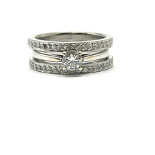 Load image into Gallery viewer, Secondhand Multi Row Diamond Ring