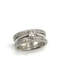 Load image into Gallery viewer, Secondhand Multi Row Diamond Ring