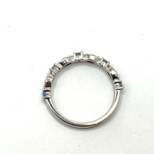 Load image into Gallery viewer, Secondhand Sapphire and Aquamarine Ring