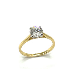 Load image into Gallery viewer, 18ct Gold Lab Grown Diamond Single Stone Ring - 1.00ct