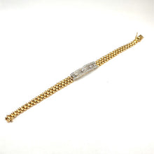 Load image into Gallery viewer, Secondhand Diamond and Gold Bracelet