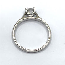 Load image into Gallery viewer, Secondhand Platinum Diamond Solitaire Ring