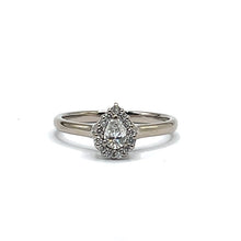 Load image into Gallery viewer, Secondhand Pear Cut Diamond Ring
