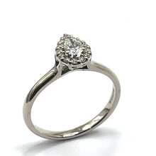 Load image into Gallery viewer, Secondhand Pear Cut Diamond Ring