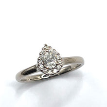 Load image into Gallery viewer, Secondhand Pear Cut Diamond Ring