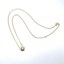 Load image into Gallery viewer, 14ct Gold Lab Grown Diamond Necklace - 0.75ct