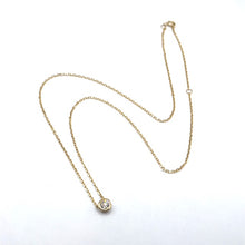 Load image into Gallery viewer, 14ct Yellow Gold Lab Grown Diamond Necklace - 0.30ct