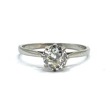 Load image into Gallery viewer, Secondhand Antique Diamond Solitaire Ring - 1.12ct