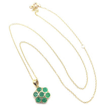 Load image into Gallery viewer, 9ct Gold Emerald Pendant