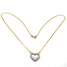 Load image into Gallery viewer, Secondhand Diamond Heart Necklace