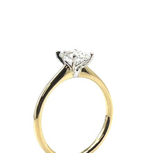 Load image into Gallery viewer, 18ct Gold Oval Lab Grown Diamond Ring 1.00ct