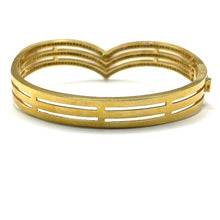 Load image into Gallery viewer, Secondhand 18ct Gold Diamond Bangle