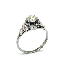 Load image into Gallery viewer, Secondhand Vintage White Gold Diamond Ring