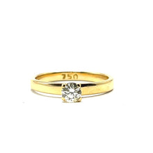 Load image into Gallery viewer, Secondhand 18ct Gold Diamond Ring - 0.26ct