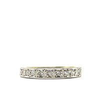 Load image into Gallery viewer, Secondhand 18ct Gold Diamond Eternity Ring