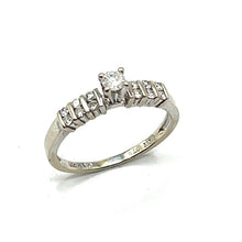 Load image into Gallery viewer, Secondhand 14ct White Gold Diamond Ring