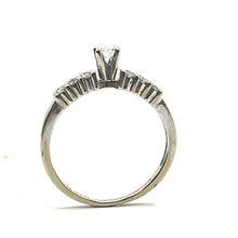 Load image into Gallery viewer, Secondhand 14ct White Gold Diamond Ring