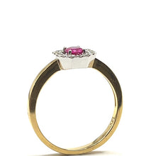 Load image into Gallery viewer, Secondhand 18ct Gold Ruby and Diamond Ring