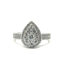 Load image into Gallery viewer, Secondhand Platinum and Diamond Ring