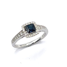 Load image into Gallery viewer, Secondhand Sapphire and Diamond Ring