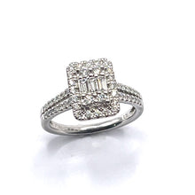Load image into Gallery viewer, Secondhand Platinum and Diamond Ring