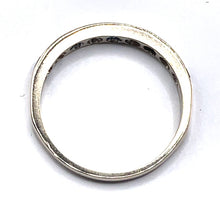 Load image into Gallery viewer, Secondhand Sapphire and Diamond Eternity Ring