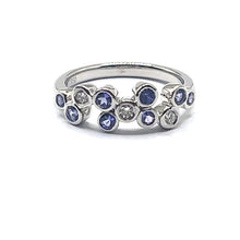 Load image into Gallery viewer, Platinum Tanzanite and Diamond Ring