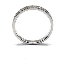 Load image into Gallery viewer, Secondhand Platinum and Diamond Eternity Wedding Ring