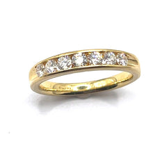 Load image into Gallery viewer, Secondhand 18ct Gold Diamond Eternity Ring