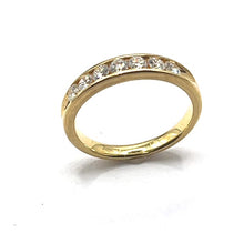 Load image into Gallery viewer, Secondhand 18ct Gold Diamond Eternity Ring