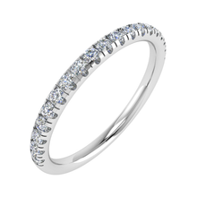 Load image into Gallery viewer, Platinum Diamond Eternity Ring 0.22ct
