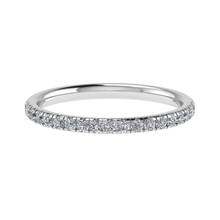 Load image into Gallery viewer, Platinum Diamond Eternity Ring 0.22ct