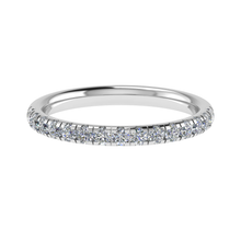 Load image into Gallery viewer, Platinum Diamond Eternity Ring - 0.32ct
