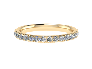 18ct Yellow Gold Diamond Eternity Ring - 0.41ct