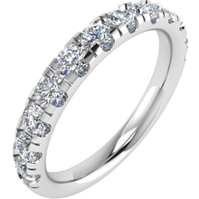 Load image into Gallery viewer, Platinum Diamond Eternity Ring 0.78ct