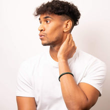 Load image into Gallery viewer, Mens Leather Bracelet