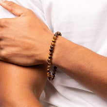 Load image into Gallery viewer, Tigers Eye Bead Bracelet